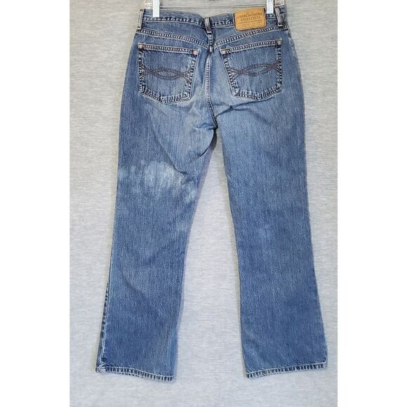 Vtg Abercrombie & Fitch 1892 Jeans Womens 8R Blue Straight Leg Denim - Picture 10 of 13